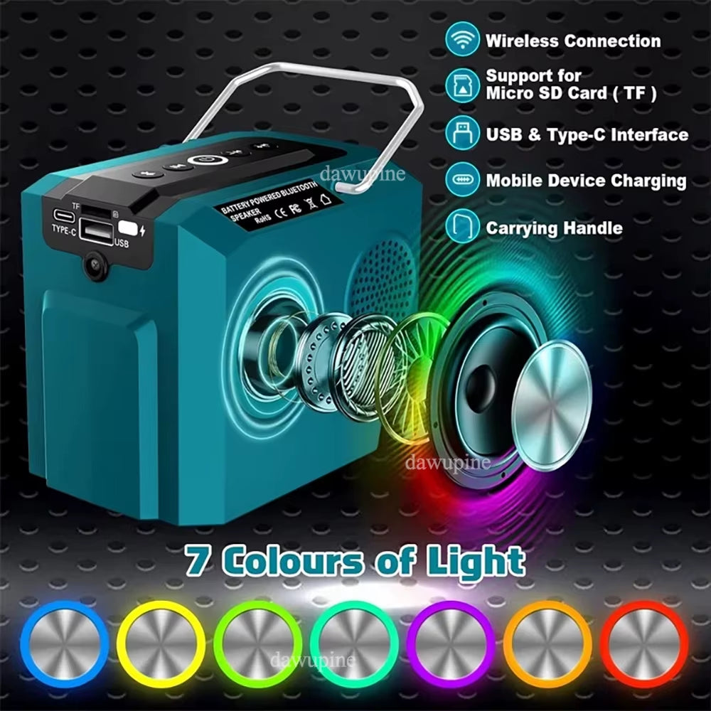 Bluetooth Speaker Radio Music Player for Makita