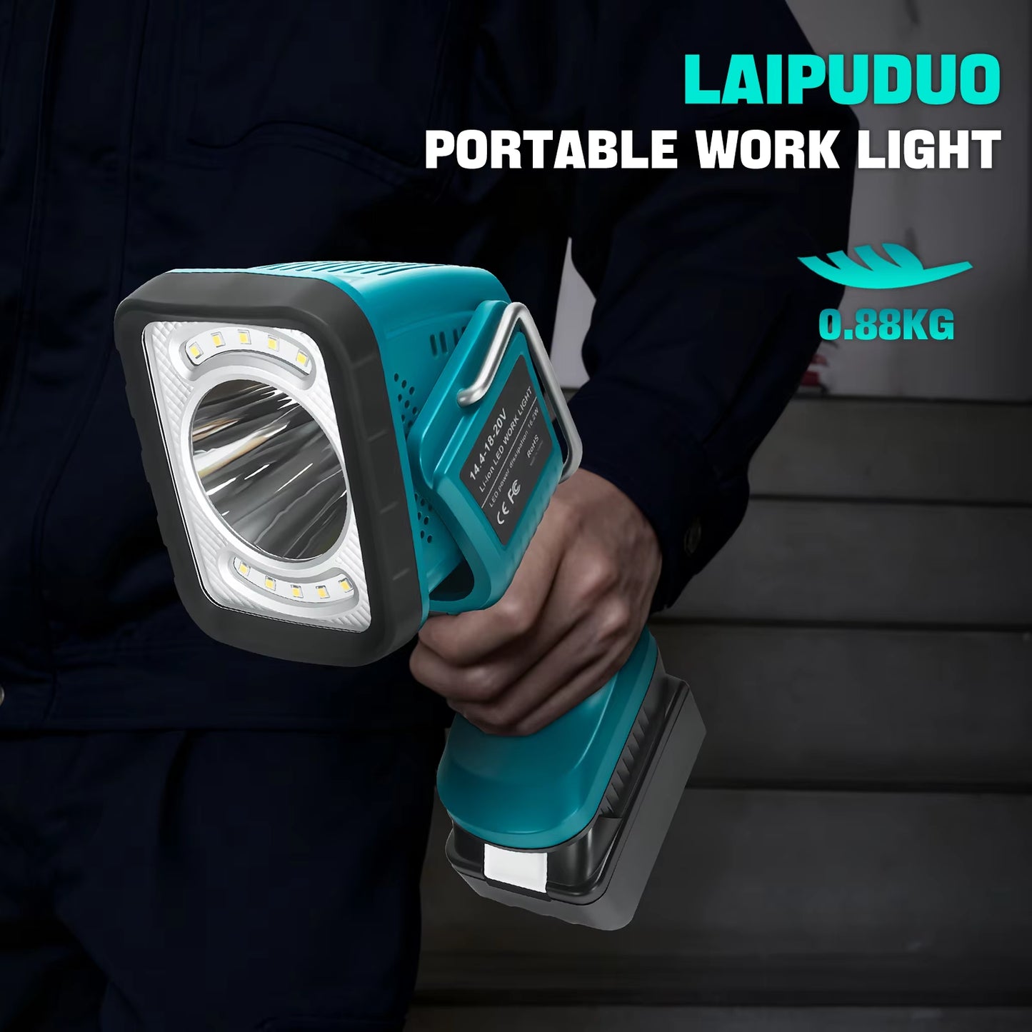 Cordless LED Work Light for Makita 18V