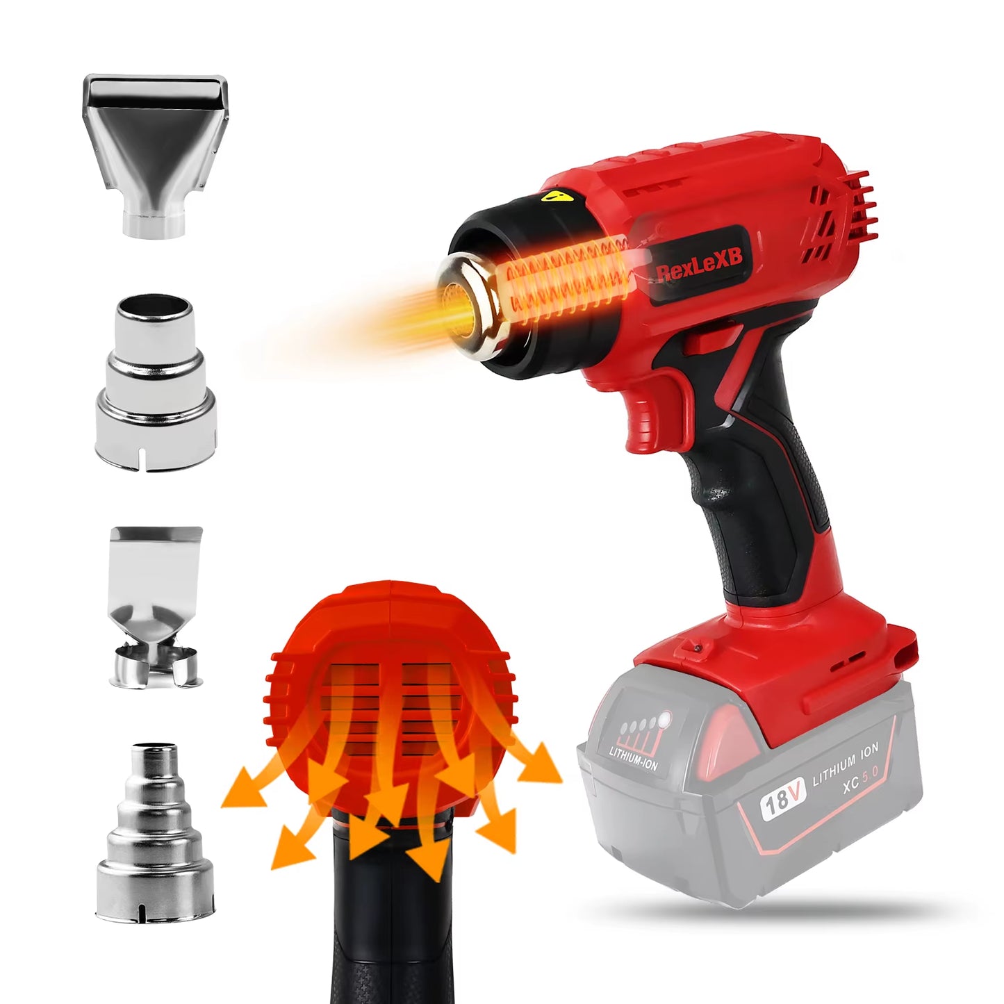 Cordless Heat Gun for Milwaukee 18V
