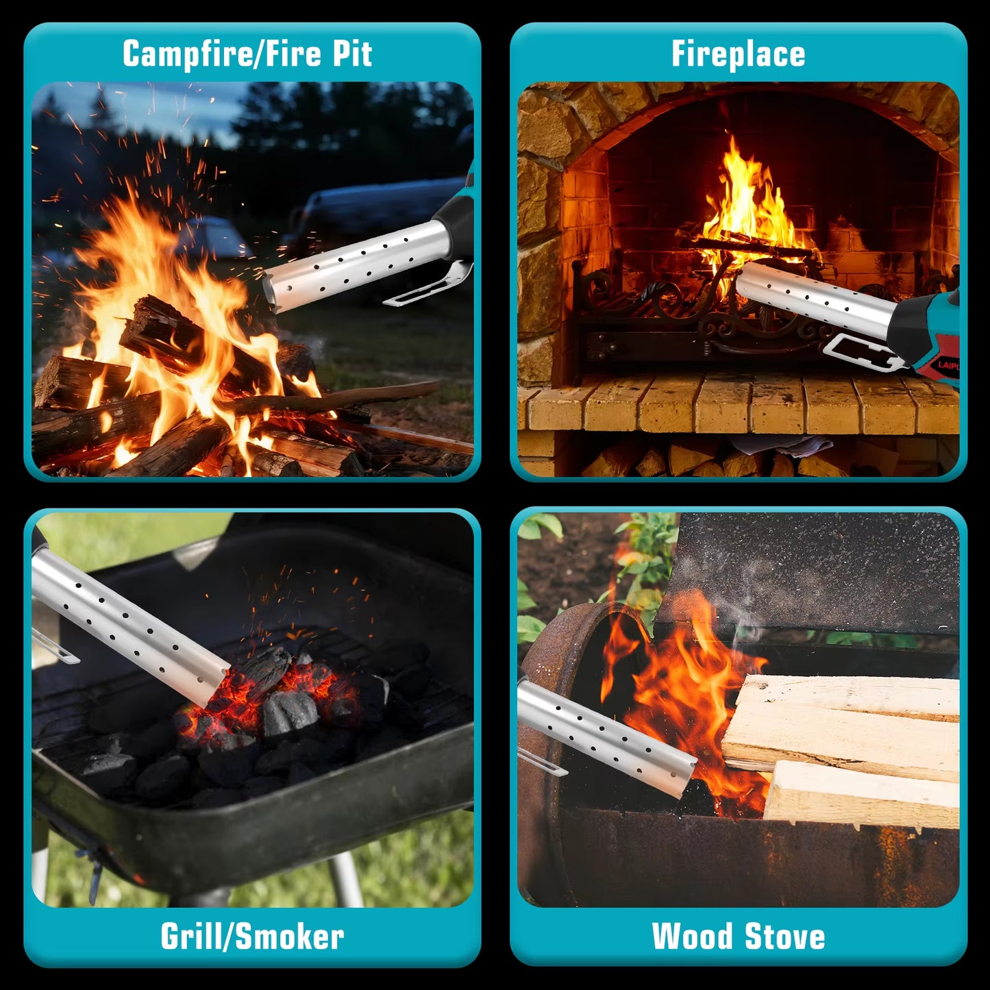 400W Cordless Fire Starter for Makita 18V