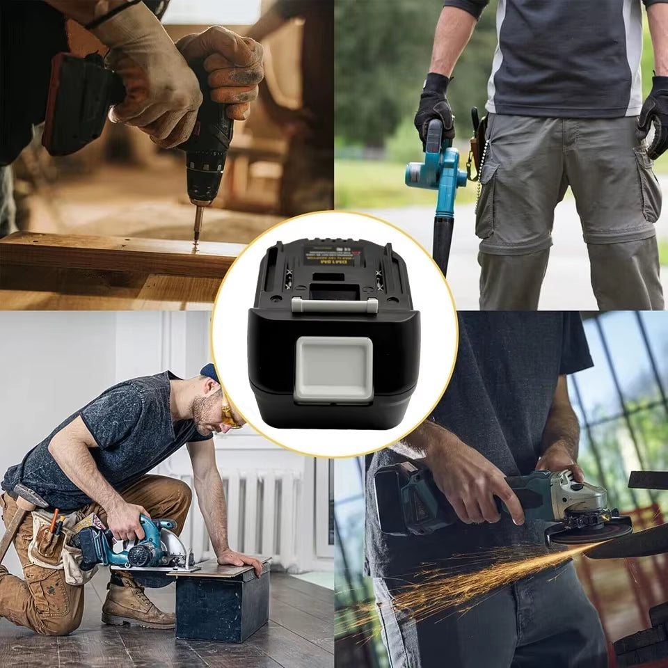 DM18M Battery Convertor Adapter for Milwaukee 18V for Dewalt 20V