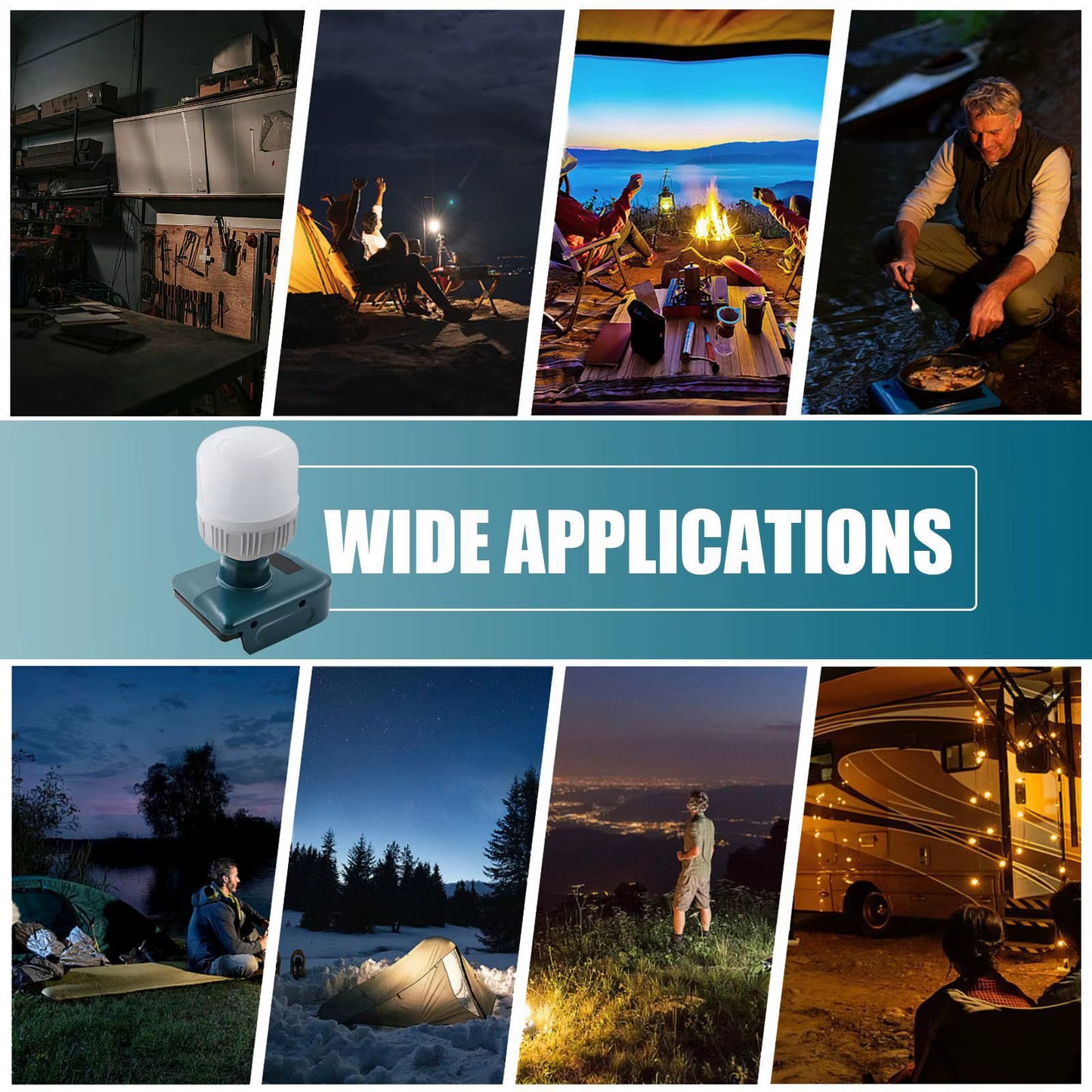 E27 Lampholder LED Bulb for Makita 18V