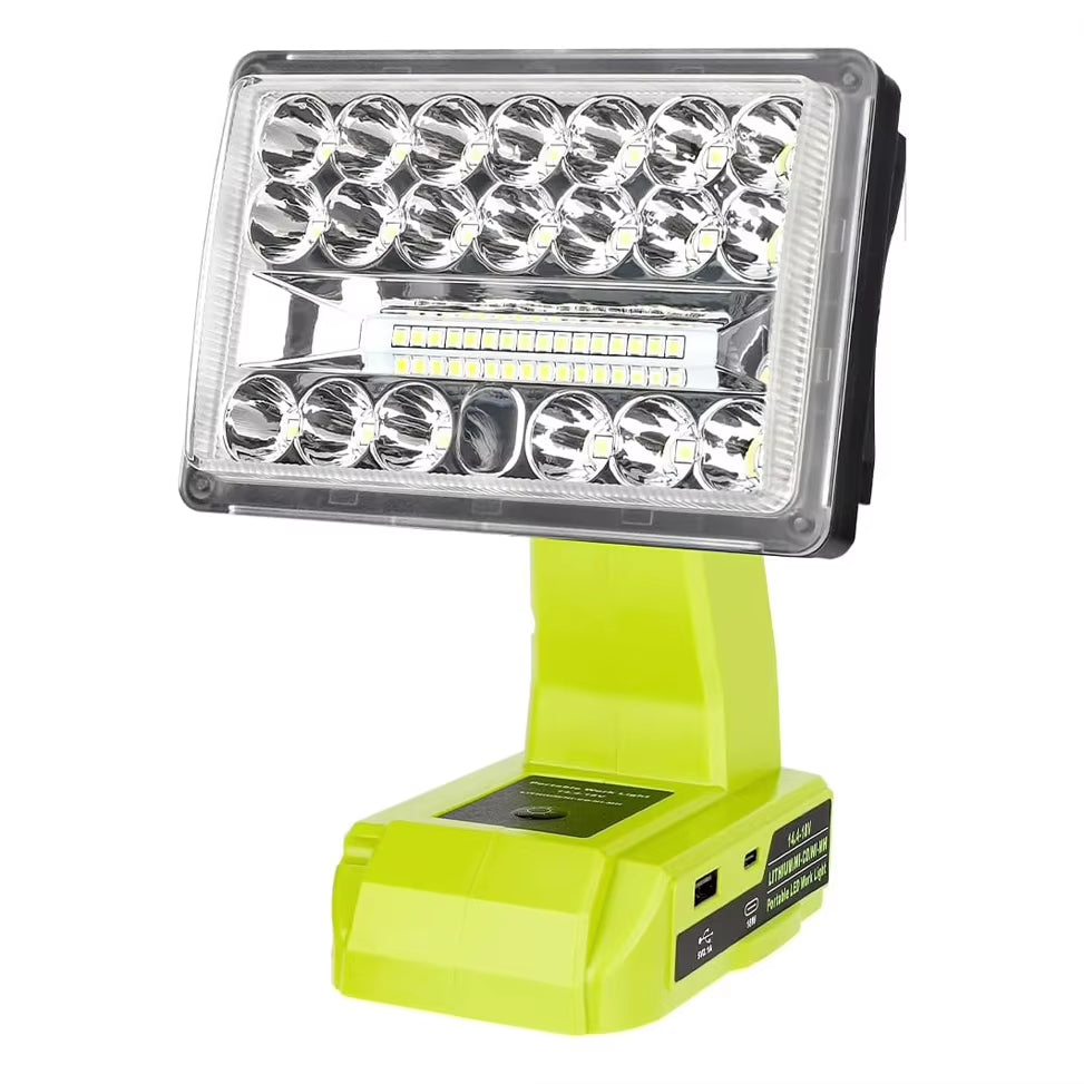 Cordless Led Work Light for Ryobi 18V 