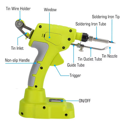 Electric Soldering Gun for Ryobi 18V