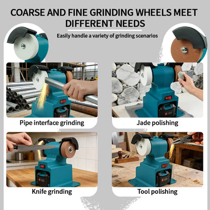 200W Cordless Electric Bench Grinder  for Makita 18V