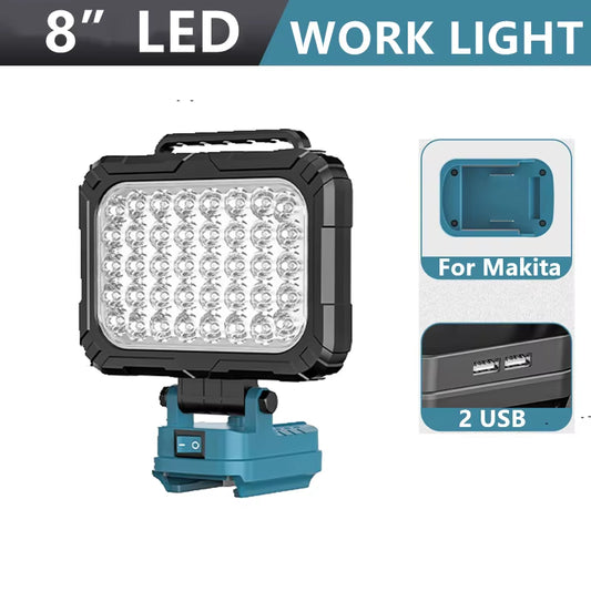 Lithium Battery LED Work Lamp for Makita