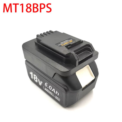 For Makita 18V Lithium-Ion Batteries MT18BPS Battery Adapter 