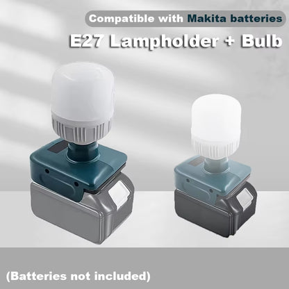 E27 Lampholder LED Bulb for Makita 18V