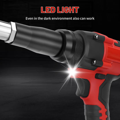 Brushless Electric Rivet Gun 2.4-4.8Mm for Milwaukee 18V