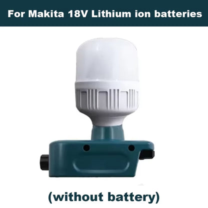 E27 Lampholder LED Bulb for Makita 18V