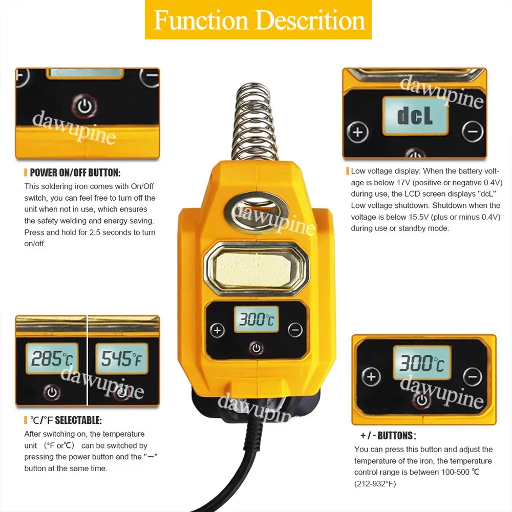 Soldering Iron Station for Makita 18V
