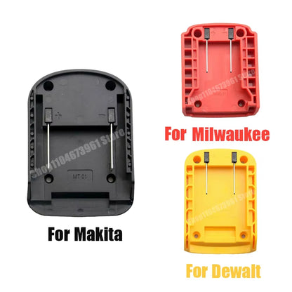 Battery Holder Base for Makita/Milwaukee/Dewalt