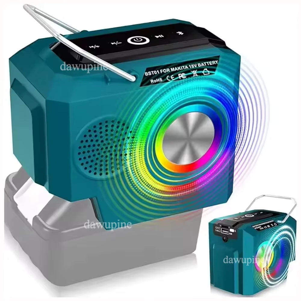 Bluetooth Speaker Radio Music Player for Makita