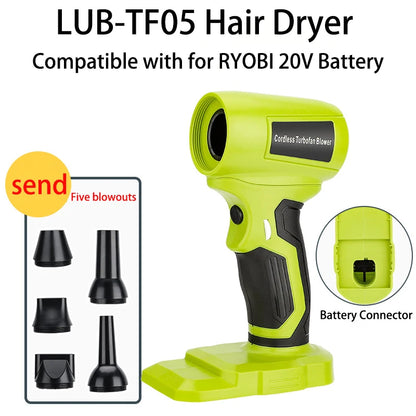  Brushless Turbo Blower for Ryobi 18V