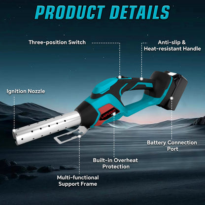 400W Cordless Fire Starter for Makita 18V 