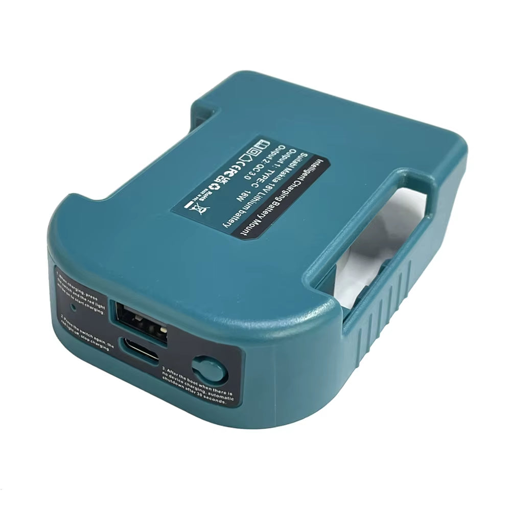 Portable Charger Adapter Compatible for Makita 18V