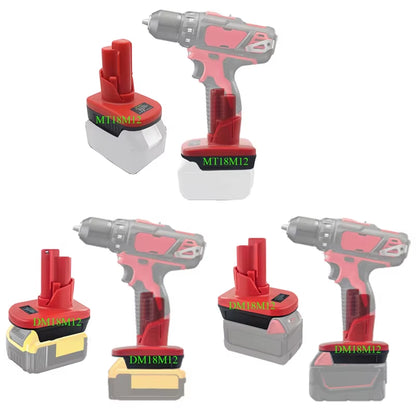 MT18M12 DM20M12 Adapter Converter for Makita for Dewalt