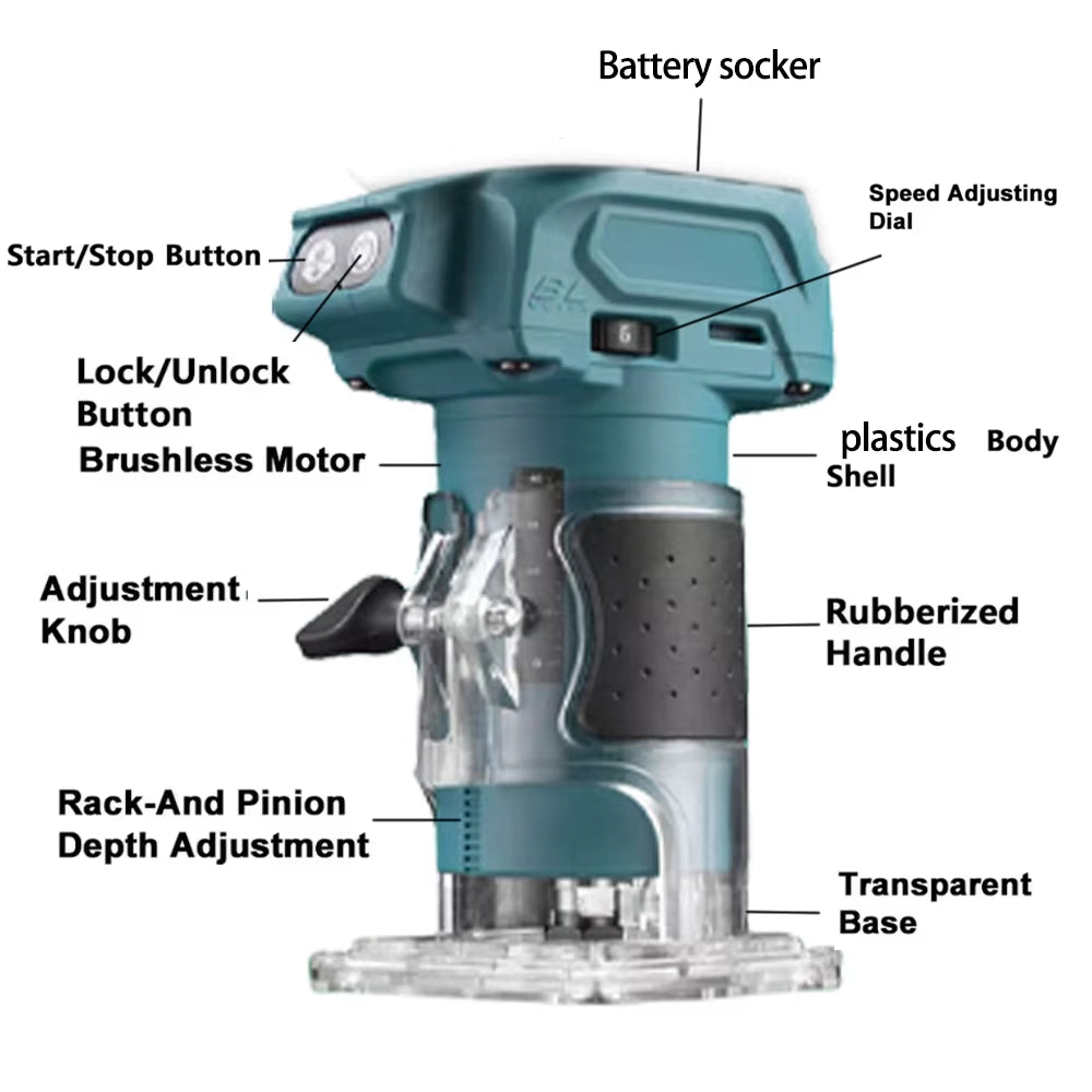 Milling Engraving Slotting Machine for Makita