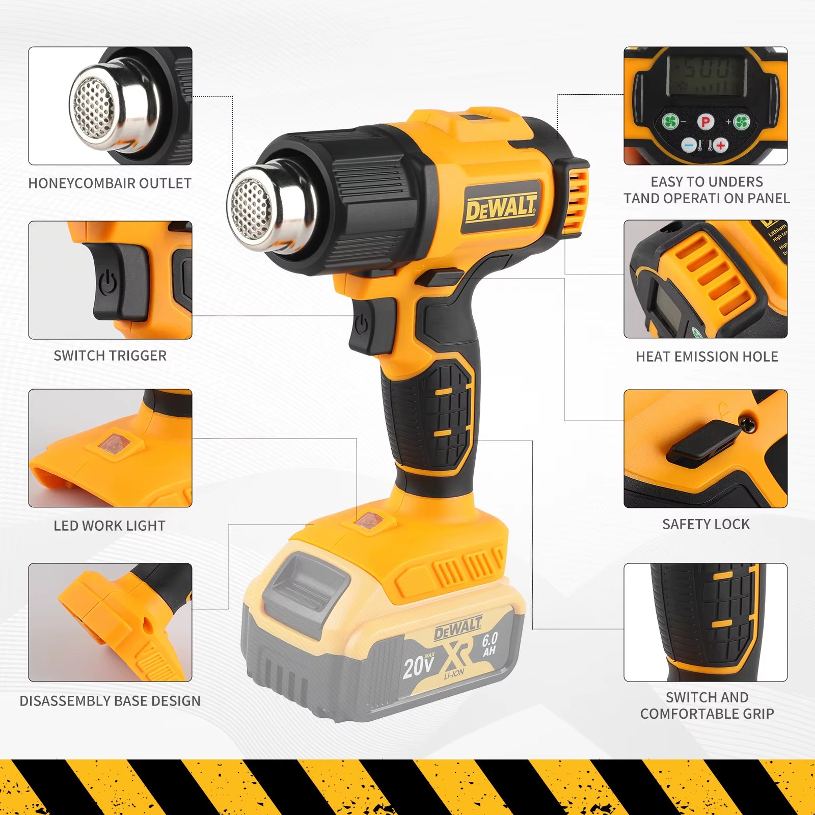 Hot Air Gun for DeWalt