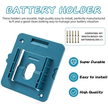 5-10 Packs Tool Holder or Battery Holder for Makita 18V 