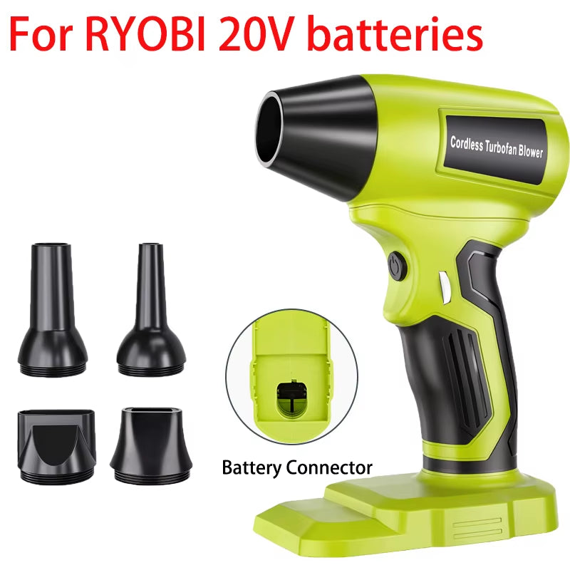  Brushless Turbo Blower for Ryobi 18V