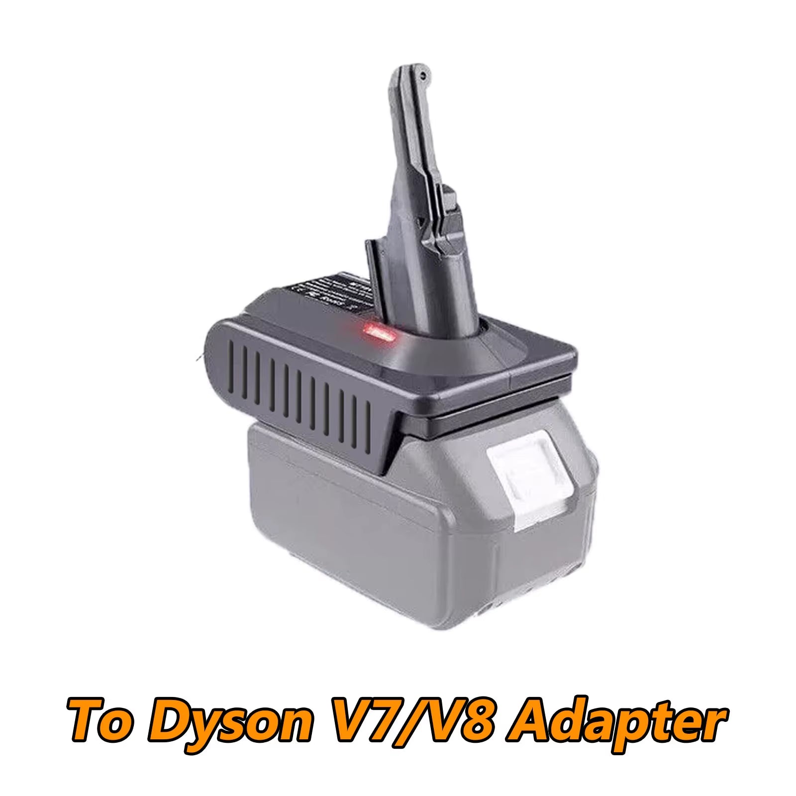 Battery Adapter for Makita BL1830 18V Battery to Dyson V7/V8 Adapter with Dyson V7/V8 Series Lithium Tool Batteries