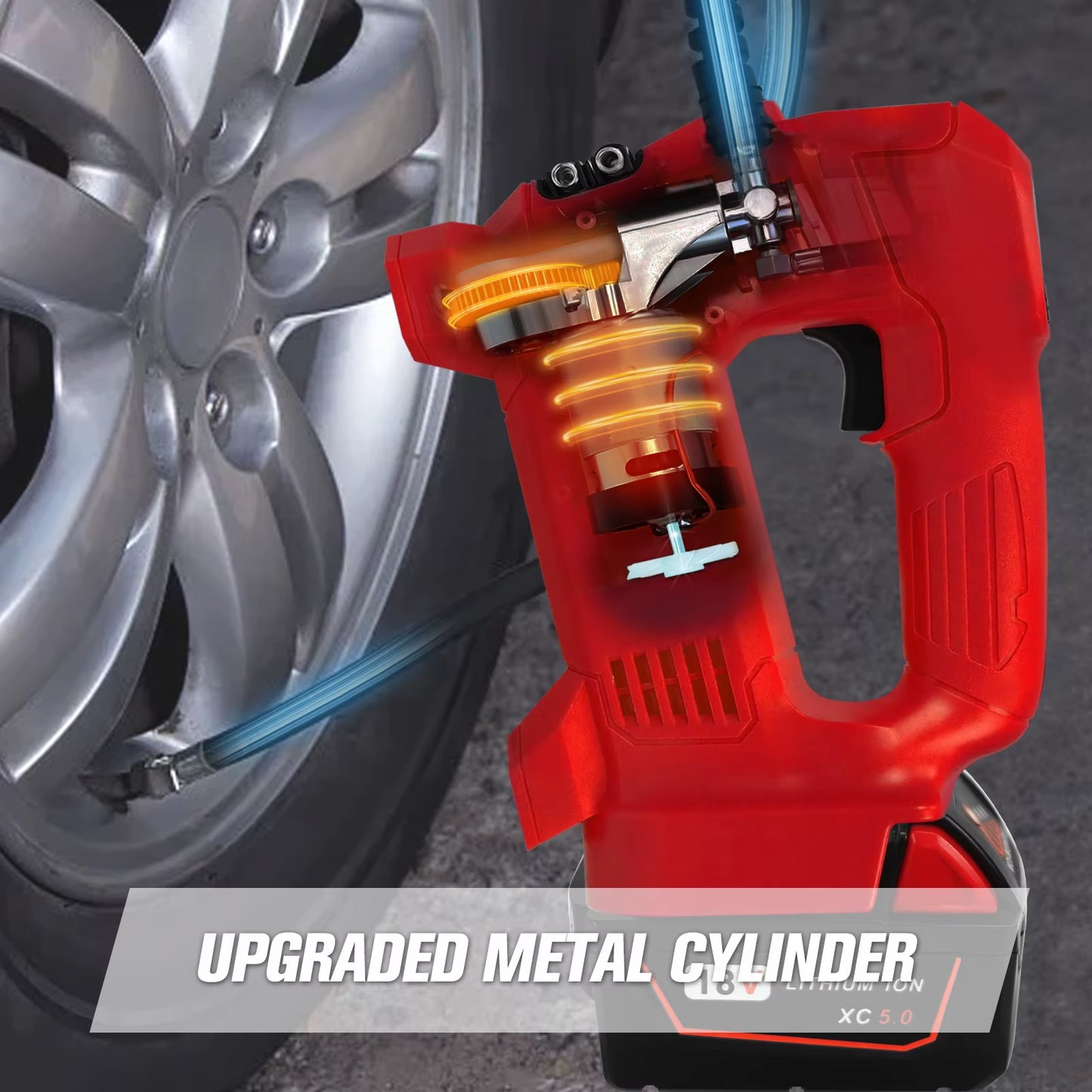 Air Compressor for Milwaukee 18V