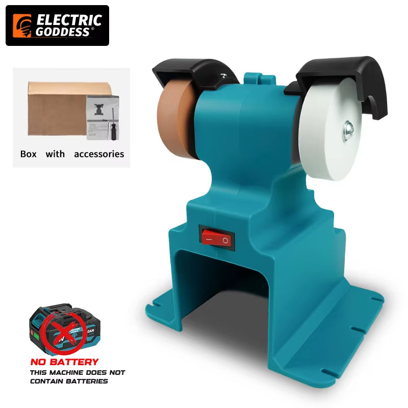 200W Cordless Electric Bench Grinder  for Makita 18V