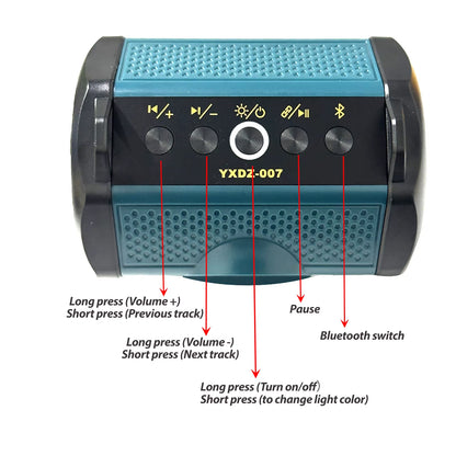 Bluetooth Speaker for Makita
