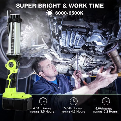 Cordless Portable Flashlight for Ryobi 18V 