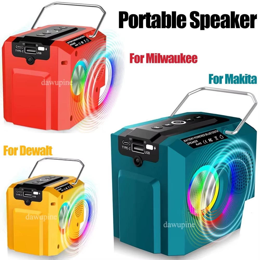 Bluetooth Speaker Radio Music Player for Makita