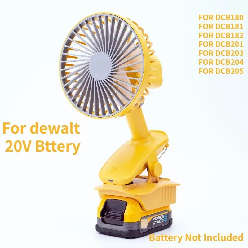 Cordless Fan Jobsite Fan for Dewalt