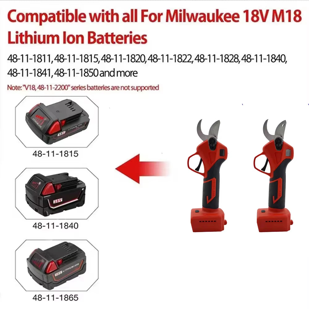  Tree Scissors for Milwaukee 18V