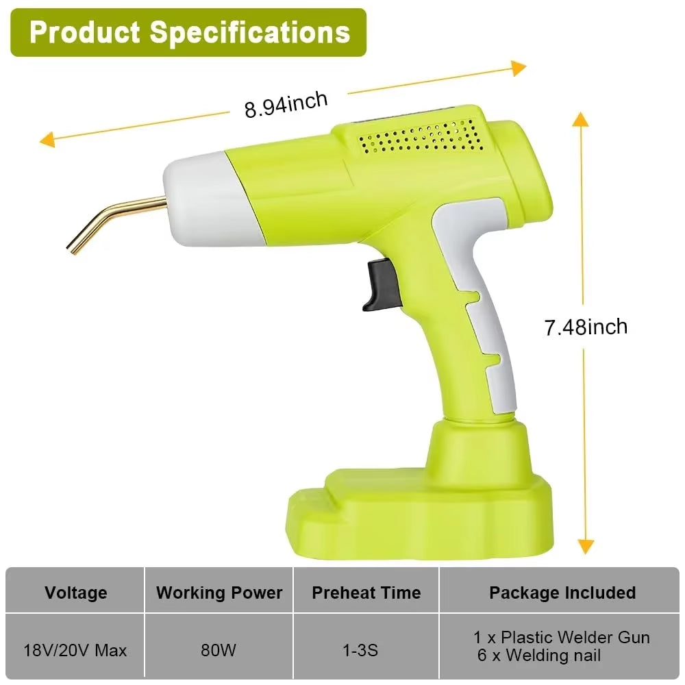 Plastic Welder Kit for Ryobi 18V