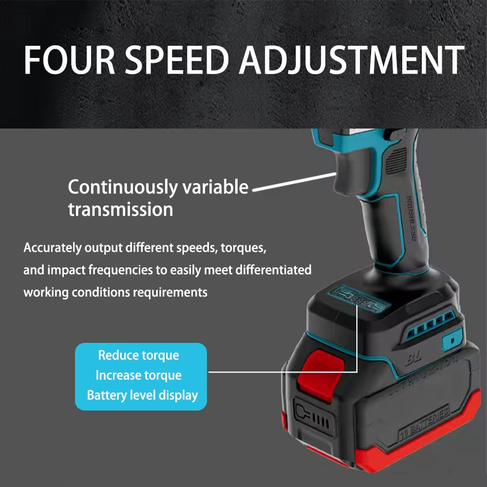 Brushless Electric Screwdriver for Makita