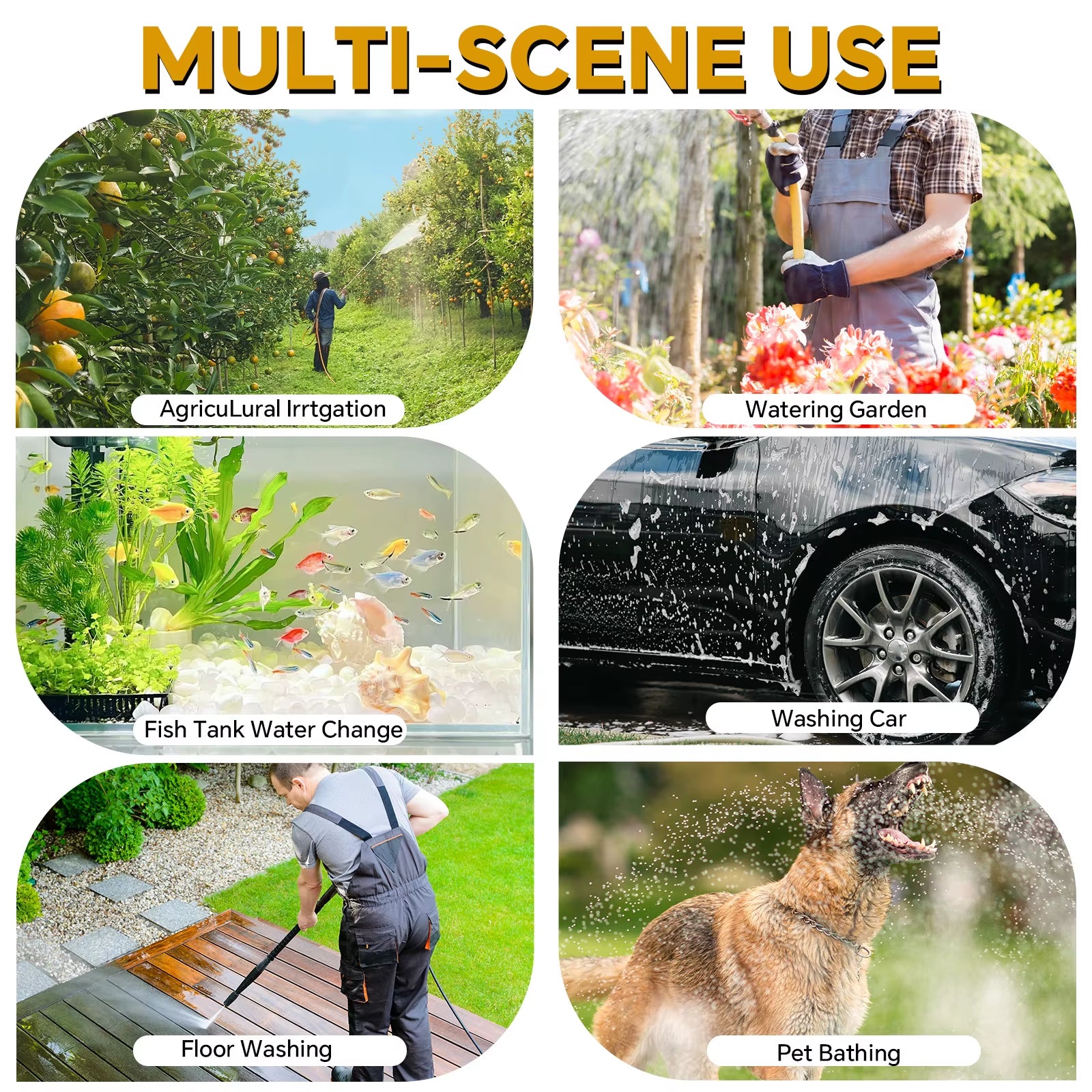 Brushless Water Transfer Pump for Dewalt 20V