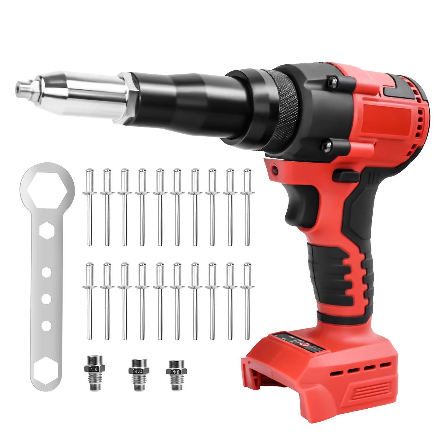 Brushless Electric Rivet Gun 2.4-4.8Mm for Milwaukee 18V