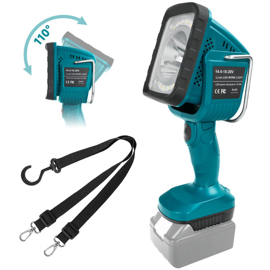 Cordless LED Work Light for Makita 18V 