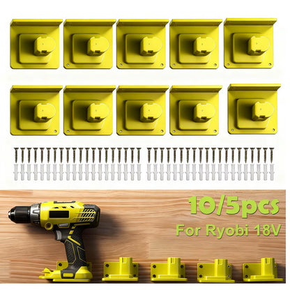 10/5Pcs Tool Holder Dock  for Ryobi 18V 