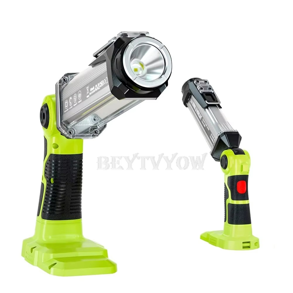 Cordless Portable Flashlight for Ryobi 18V 